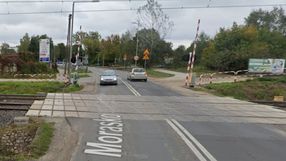 Przejazd kolejowy na ulicy Morasko w Poznaniu
