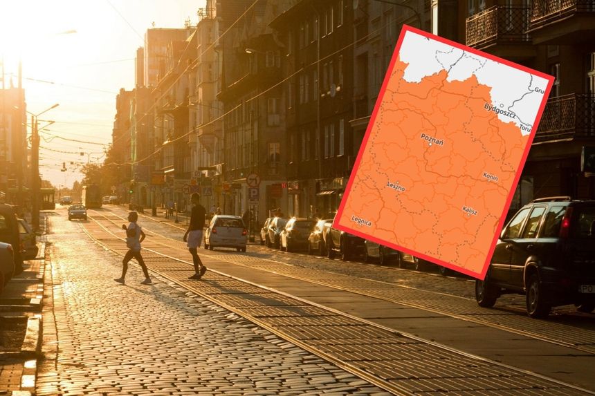 Ekstremalne upały w Wielkopolsce