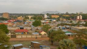 Sudan Południowy krajobraz miejski