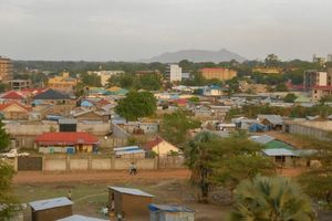 Sudan Południowy krajobraz miejski