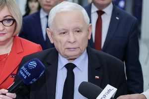 Prezes PiS Jarosław Kaczyński
