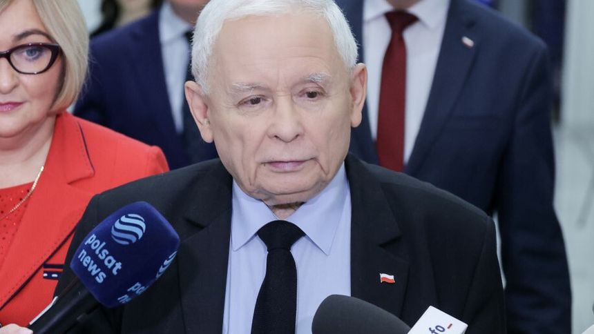 Prezes PiS Jarosław Kaczyński
