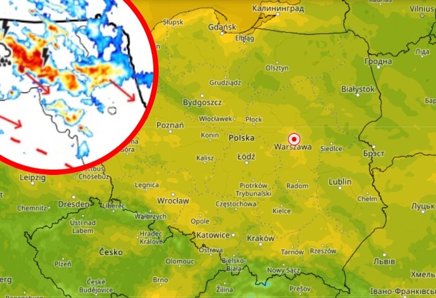 mapa pogodowa