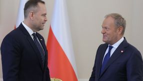 Prezydent Karol Nawrocki i premier Donald Tusk