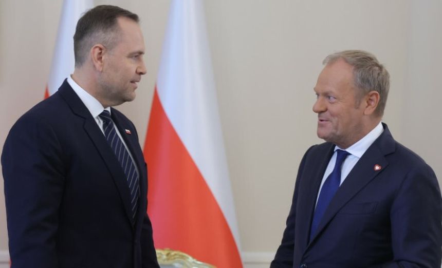 Prezydent Karol Nawrocki i premier Donald Tusk