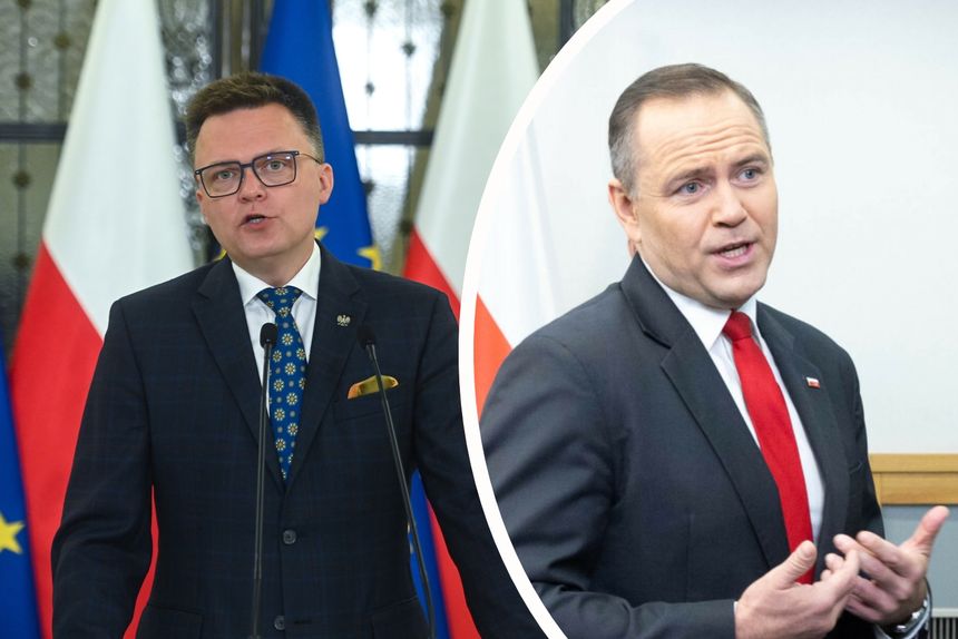 Hołownia i Nawrocki