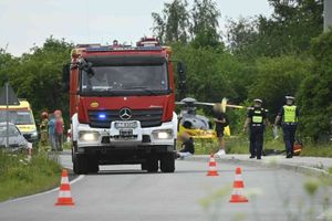 wypadek straż pożarna lpr