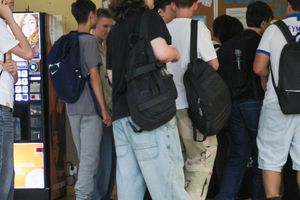 uczniowie szkoły podstawowej