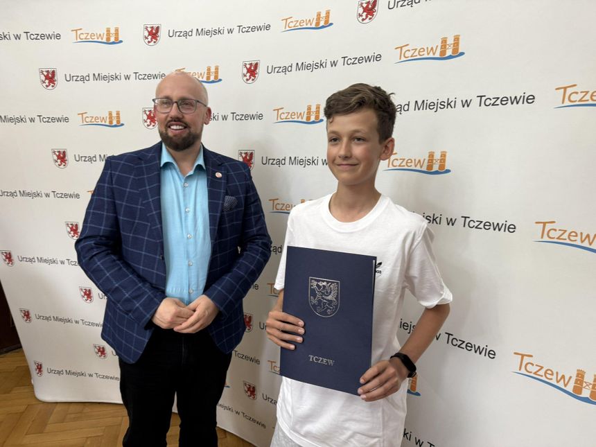 Bohaterski wyczyn 13-latka z Tczewa