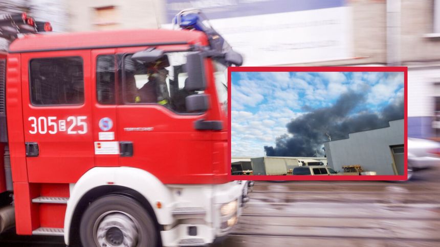 Pożar w miejscowości Jankowy