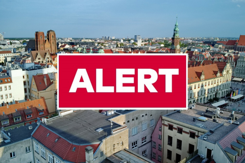 Alert we Wrocławiu
