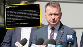 Były minister obrony narodowej Mariusz Błaszczak