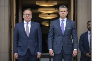 Pete Hegseth, Boris Pistorius