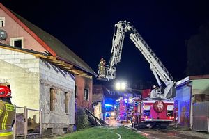 tragiczny pożar w Gniewie