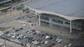 pożar na Dworcu Centralnym w Warszawie