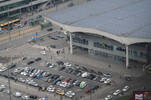 pożar na Dworcu Centralnym w Warszawie