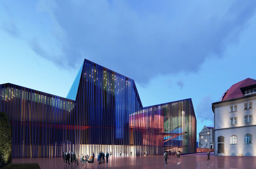 nowy teatr muzyczny w Poznaniu - wizualizacja