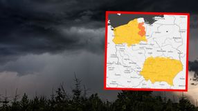 Ostrzeżenia IMGW przed burzami