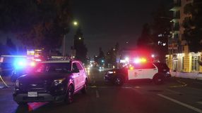 kierowca wjechał w tłum ludzi przed klubem w Los Angeles