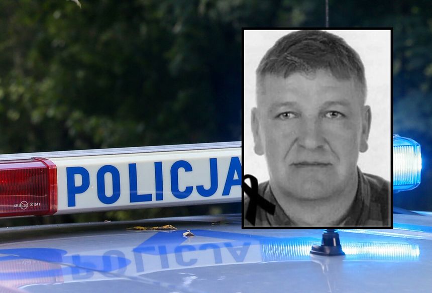 zmarły policjant