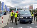 Kontrole na polsko-niemieckim przejściu granicznym w Słubicach