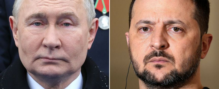 Putin i Zełenski
