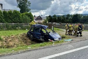 wypadek w Spytkowicach