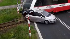 Wypadek na przejeździe kolejowym w Wielkopolsce