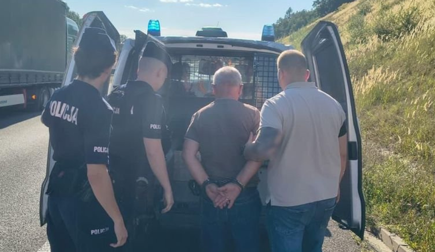 zatrzymanie 62-latka poszukiwanego listem gonczym 