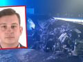 Sebastian M. Wrak samochodu po śmiertelnym wypadku na A1