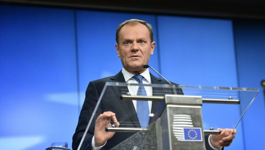 Donald Tusk w RE