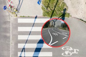 Ścieżka rowerowa na dawnej drodze wewnętrznej w Poznaniu