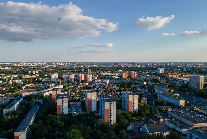 Poznań z lotu ptaka