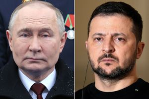 Wołodymyr Zełenski Władimir Putin