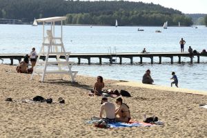 Plaża na Mazurach
