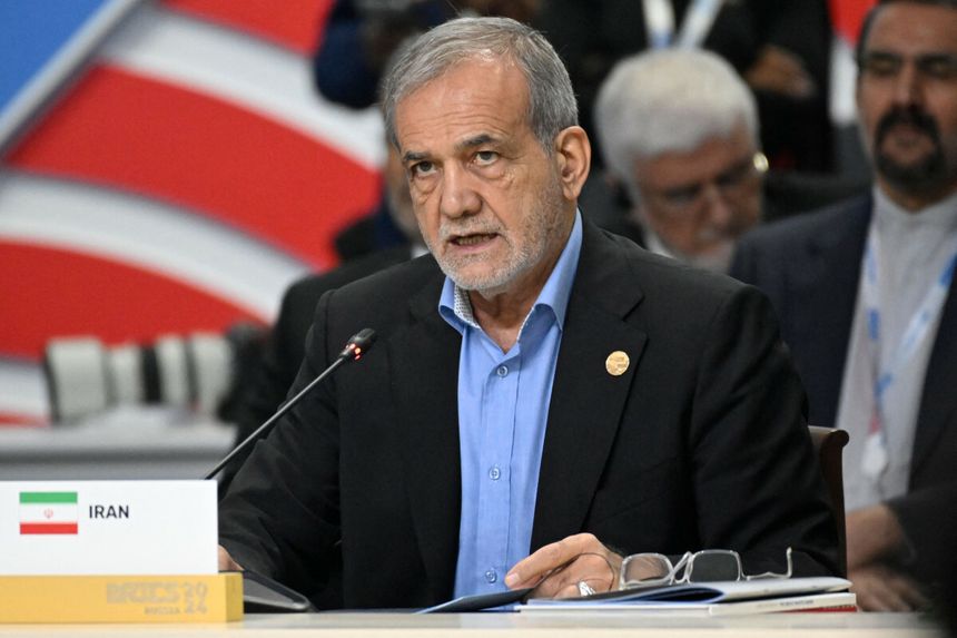 Prezydent Iranu Masud Pezeszkian