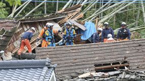 japonia katastrofalne skutki ulew
