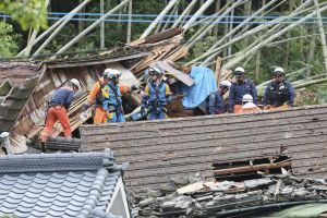 japonia katastrofalne skutki ulew