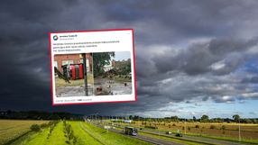 trąba powietrzna w Wielkopolsce