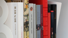 Książki na półce