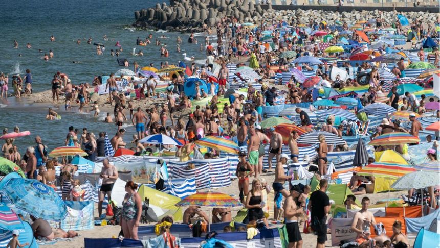 Plaża we Władysławowie