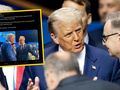 Prezydent Andrzej Duda i prezydenta USA Donald Trump na szczycie NATO w Hadze