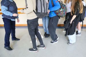 Uczniowie w szkole
