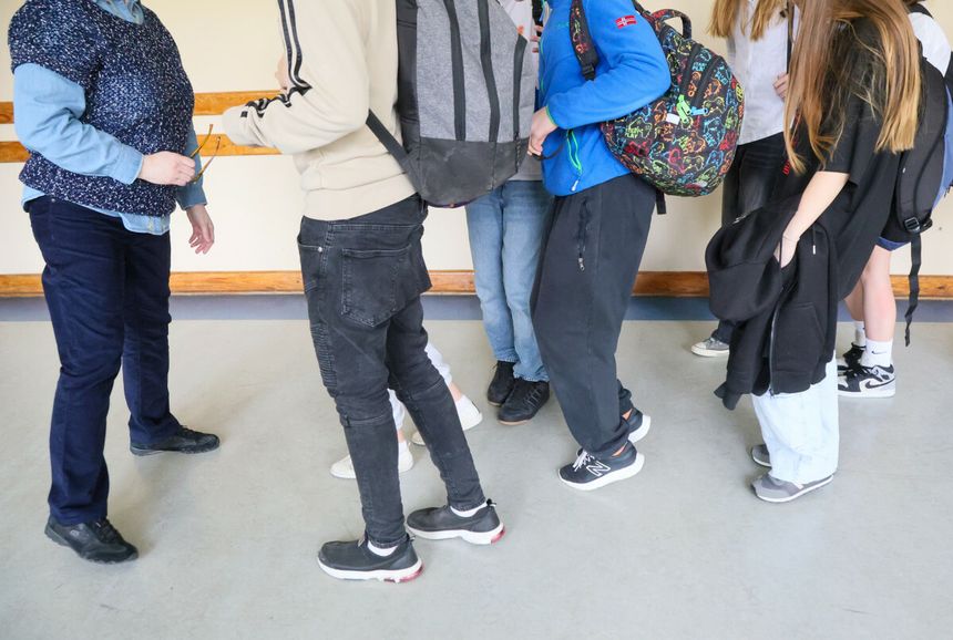 Uczniowie w szkole