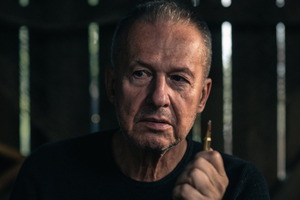 Bogusław Linda w filmie "Zamach na papieża"