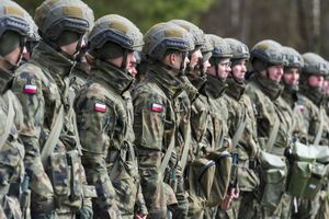 Egzamin żołnierzy dobrowolnej zasadniczej służby wojskowej w Braniewie