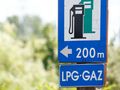 LPG znak informacyjny