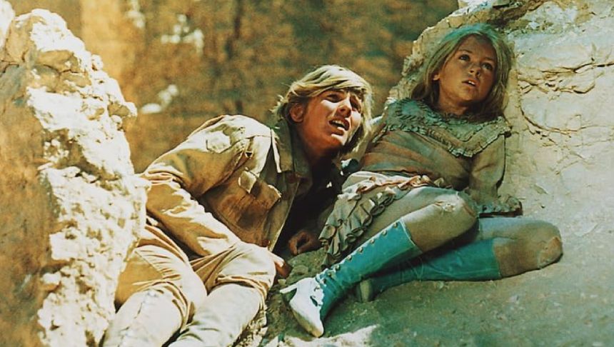 Kadr z filmu "W pustyni i w puszczy"