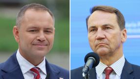 Prezydent Karol Nawrocki. Szef MSZ Radosław Sikorski