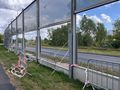 Zniszczone ekrany dźwiękochłonne w Bydgoszczy